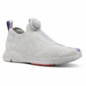 Reebok Pump Supreme Jacquard Tape Freizeitschuhe Herren - Grau/Blau/Weiß - DE 903-CFP